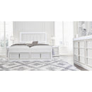 Signature Design by Ashley Chalanna Queen Upholstered Bed with Storage B822-57/B822-54S/B822-97 IMAGE 10