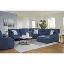 Signature Design by Ashley Acklen Place 93607S1 6 pc Power Reclining Sectional with Chaise IMAGE 4