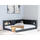 Signature Design by Ashley Simmenfort Full Bookcase Bed with Storage EB1528-165/EB1528-182 IMAGE 7