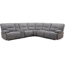 Parker Living Gladiator MGLA-PACKA(H)-SKY Sky 6 Piece Modular Power Reclining Sectional with Power Adjustable Headrests IMAGE 1
