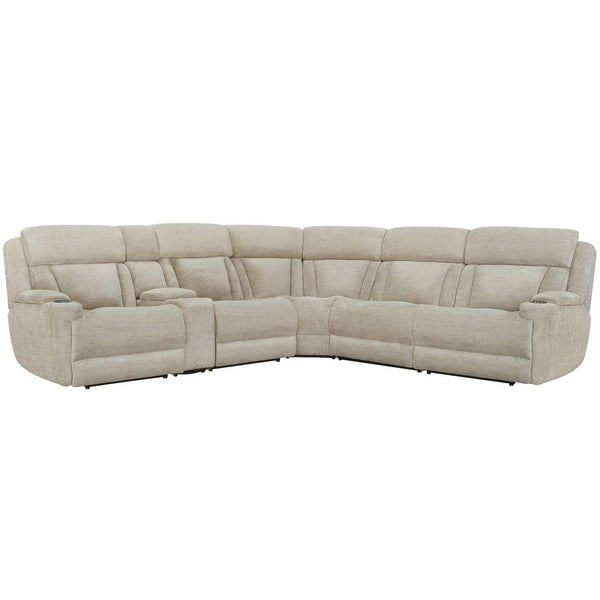 Parker Living Dalton MDAL-PACKT(H)-LFA Lucky Fawn 6 Piece Modular Power Reclining Sectional with Power Adjustable Headrests IMAGE 1