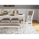 Signature Design by Ashley Erinberg D423-325 Dining Room Table Set IMAGE 5