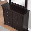 Steve Silver Furniture Dominique DOM900DRMR Dresser and Mirror IMAGE 2