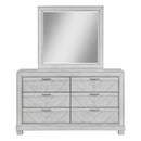 Steve Silver Furniture Montana MON900-DRMR-G Gray Dresser/Mirror IMAGE 1