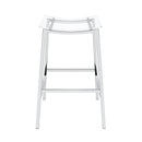 Steve Silver Furniture Zena ZN600BS Backless Bar Stool w/Acrylic Seat IMAGE 1