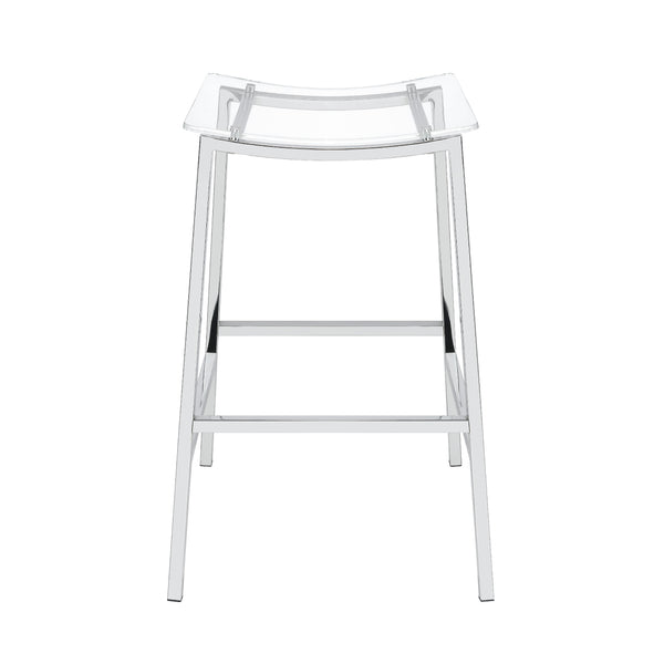 Steve Silver Furniture Zena ZN600BS Backless Bar Stool w/Acrylic Seat IMAGE 1