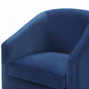 Steve Silver Furniture Arlo ARO850CB Upholstered Dining/Accent Chair Indigo IMAGE 2