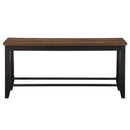 Steve Silver Furniture Bermuda BEM500CCBN Counter Bench IMAGE 1