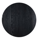 Steve Silver Furniture Molly MY4848TK Round Dining Table Black IMAGE 2