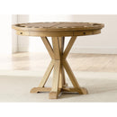 Steve Silver Furniture Rylie RL600-PB-TT-GT Counter Table w Game Top Natural IMAGE 3