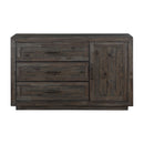 Steve Silver Furniture Riverdale RV500KSV Server Black IMAGE 1