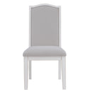 Steve Silver Furniture Warren WAR500WS White Side Chair IMAGE 1