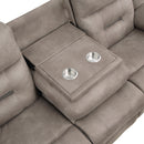 Steve Silver Furniture Abilene ABE900SN Tan Manual Sofa IMAGE 2