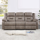 Steve Silver Furniture Abilene ABE900SN Tan Manual Sofa IMAGE 3
