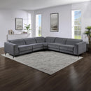 Steve Silver Furniture Assisi ASI950 Grey 5 pc Sectional IMAGE 3