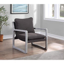Steve Silver Furniture Kai KAI850ACB Accent Chair Black IMAGE 3