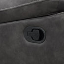 Steve Silver Furniture Rudger RUD800CG Gray Manual Recliner IMAGE 2