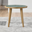 Steve Silver Furniture Novato NV200GE End Table w Sintered Stone IMAGE 2