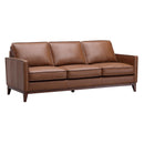 Leather Italia USA 6803 Weston Sofa 1015S Highland Saddle Leather IMAGE 2