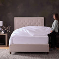  Malouf Classic Cotton MA02TTWHCS - Twin/White IMAGE 1