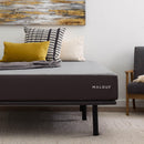  Malouf Thin Deck Upholstered Platform Bed Frame - Twin/Charcoal IMAGE 7