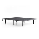  Malouf Thin Deck Upholstered Platform Bed Frame - Twin XL/Charcoal IMAGE 1
