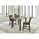 Signature Design by Ashley Jeshina PCD581-13 Square Dining Room Counter Table IMAGE 6