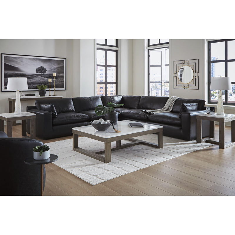  Signature Design by Ashley Emilia 30902S4 5 pc Sectional IMAGE 4