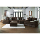 Signature Design by Ashley Midnight-Madness 98104S5 3 pc Sectional with Chaise IMAGE 7
