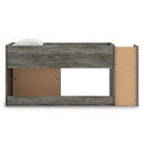 Signature Design by Ashley Frandern B4480B14 Twin Loft Bed with Bookcase Storage IMAGE 5
