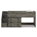 Signature Design by Ashley Frandern B4480B15 Twin Loft Bed with Drawer Storage IMAGE 3