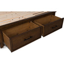 Signature Design by Ashley Taffenbrook B849B4 King Panel Storage Bed IMAGE 11