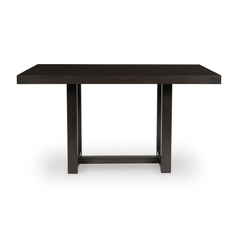 Signature Design by Ashley Neymorton D618-13 Rectangular Dining Room Counter Table IMAGE 2