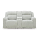 Signature Design by Ashley Forest Lake PC6420318 Power Reclining Loveseat with Console and Adjustable Headrest IMAGE 3
