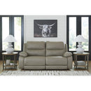 Signature Design by Ashley Narwhal Place PC99201S21 2 pc Reclining Loveseat IMAGE 2