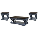 Parker House Furniture Americana Modern AME-3PC-01-02-DEN Denim Cocktail Table with 2 End Tables IMAGE 1