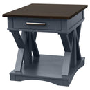 Parker House Furniture Americana Modern AME-3PC-01-02-DEN Denim Cocktail Table with 2 End Tables IMAGE 3