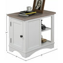 Parker House Furniture Americana Modern AME-3PC-01-06-COT Cotton Cocktail Table with 2 Chairside Tables IMAGE 9