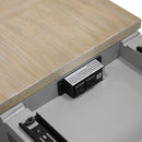 Parker House Furniture Americana Modern AME-3PC-01-06-DOV Dove Cocktail Table with 2 Chairside Tables IMAGE 4