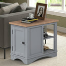 Parker House Furniture Americana Modern AME-3PC-01-06-DOV Dove Cocktail Table with 2 Chairside Tables IMAGE 6