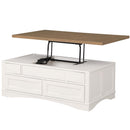 Parker House Furniture Americana Modern AME-3PC-05-02-COT Cotton Lift Top Cocktail Table with 2 End Tables IMAGE 4
