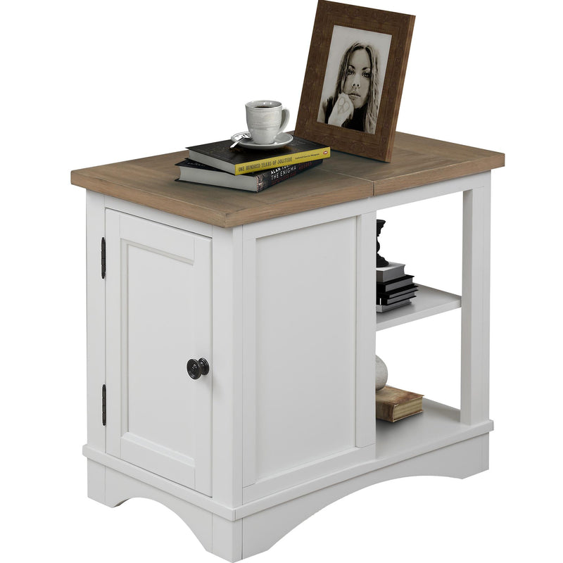Parker House Furniture Americana Modern AME-3PC-05-06-COT Cotton Lift Top Cocktail Table with 2 Chairside Tables IMAGE 5