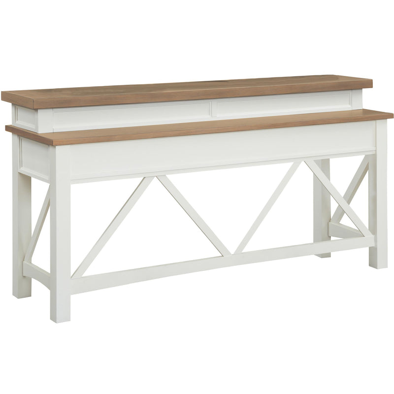 Parker House Furniture Americana Modern AME-4PC-01-02-09-COT Cotton Cocktail Table with 2 End Tables and Console Table IMAGE 5