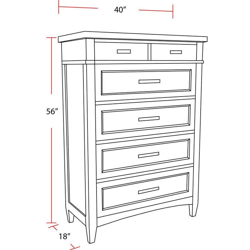 Parker House Furniture Americana Modern Bedroom BAME