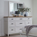 Parker House Furniture Americana Modern Bedroom BAME-2131-2 9 Drawer Dresser and Mirror IMAGE 1