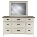 Parker House Furniture Americana Modern Bedroom BAME-2131-2 9 Drawer Dresser and Mirror IMAGE 4