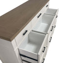 Parker House Furniture Americana Modern Bedroom BAME-2131-2 9 Drawer Dresser and Mirror IMAGE 9