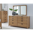 Parker House Furniture Escape BESC-2131-2 Bedroom 8 Drawer Dresser and Mirror IMAGE 1