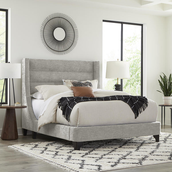 Parker Living Sleep Jacob BJCB#8000-2-LLG Luxe Light Grey Queen Bed IMAGE 1