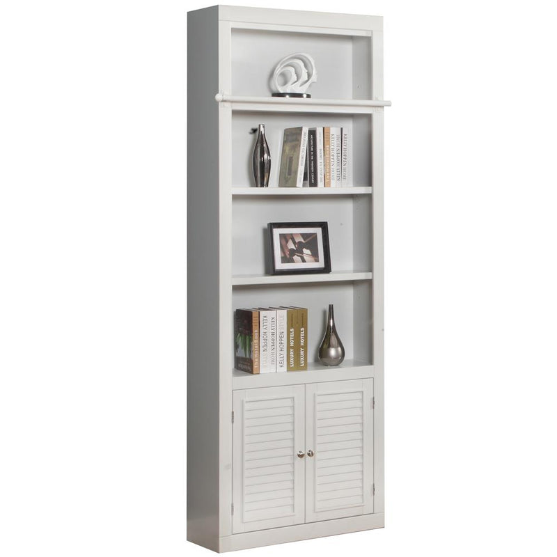 Parker House Furniture Boca BOC-7PC-ENT-RNDWALL 7 Piece Entertainment Wall with Corner Bookcases IMAGE 3
